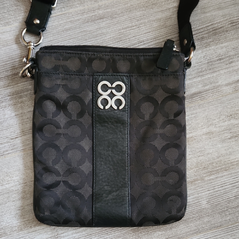 Black Coach Crossbody Bag